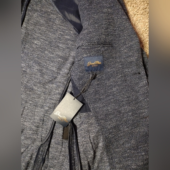 Good Man Brand Men's Sky Capitan Blue Blazer NWOT - Picture 11 of 11